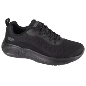 Skechers Bobs Infinity - Vapor Exact 118250-BBK, Męskie, Czarne, buty sneakers, tkanina, rozmiar: 41