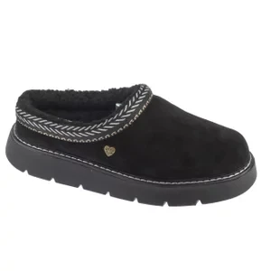 Skechers BOBS Keepsakes Lite - Fuzzy Dreams 114749-BBK, Damskie, Czarne, kapcie, syntetyk, rozmiar: 36