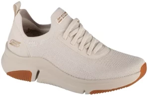 Skechers Bobs Sparrow Flex- Instant Clout 117580-OFWT, Damskie, Białe, buty sneakers, przewiewna siateczka, rozmiar: 37