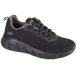 Skechers Bobs Sport B Flex - Quick Pivot 117328-BBK, Damskie, Czarne, buty sneakers, tkanina, rozmiar: 36