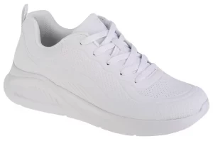 Skechers Bobs Sport Buno - How Sweet 117151-WHT, Damskie, Białe, buty sneakers, syntetyk, rozmiar: 36