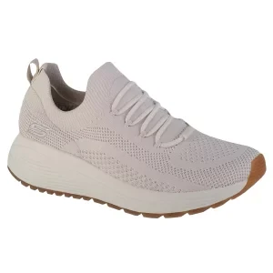 Skechers Bobs Sport Sparrow 2.0 - Allegiance Crew 117027-OFWT, Damskie, Białe, buty sneakers, tkanina, rozmiar: 36