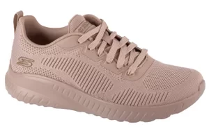 Skechers Bobs Squad Chaos - Face Off 117209-NUDE, Damskie, Beżowe, buty sneakers, tkanina, rozmiar: 35