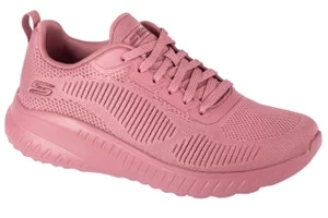 Skechers Bobs Squad Chaos - Face Off 117209-RAS, Damskie, Różowe, buty sneakers, tkanina, rozmiar: 35,5