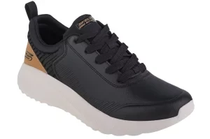 Skechers Bobs Squad Chaos-Heel Better 118033-BLK, Męskie, Czarne, buty sneakers, skóra syntetyczna, rozmiar: 41