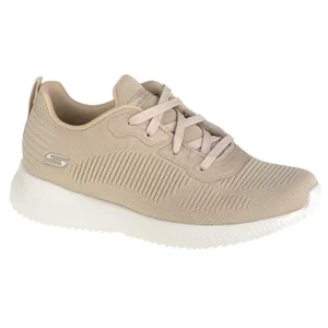 Skechers Bobs Squad Tough Talk 32504-NAT, Damskie, Beżowe, buty sneakers, tkanina, rozmiar: 36