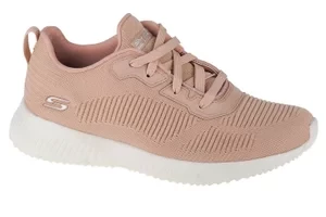 Skechers Bobs Squad-Tough Talk 32504-NUDE, Damskie, Różowe, buty sneakers, tkanina, rozmiar: 35