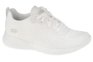 Skechers Bobs Squad Tough Talk 32504-WHT, Damskie, Białe, buty sneakers, tkanina, rozmiar: 41