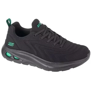 Skechers Bobs Unity - Sleek Revive 118075-BBK, Męskie, Czarne, buty sneakers, tkanina, rozmiar: 39,5