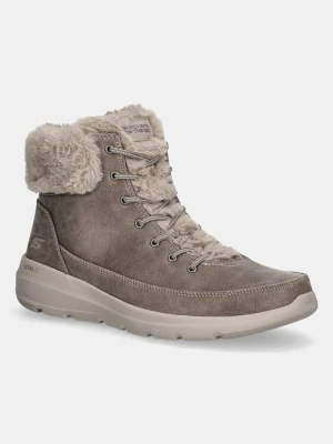 Skechers botki GLACIAL ULTRA WOND brązowy