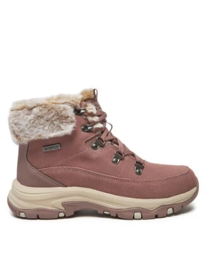 Skechers Botki Snow Worries 167882/MVE Różowy