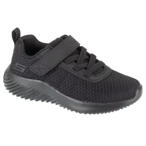 Skechers Bounder - Baronik 403744L-BBK, Dla chłopca, Czarne, buty sportowe, przewiewna siateczka, rozmiar: 27