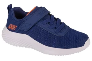 Skechers Bounder - Baronik 403744L-NVY, Dla chłopca, Granatowe, buty sportowe, przewiewna siateczka, rozmiar: 32