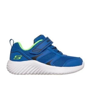 Skechers Bounder - Super Leap - Niebieski/Limonkowy