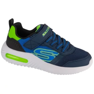 Skechers Bounder-Tech - Ultravoid 403723L-NVLM, Dla chłopca, Granatowe, buty sneakers, przewiewna siateczka, rozmiar: 32