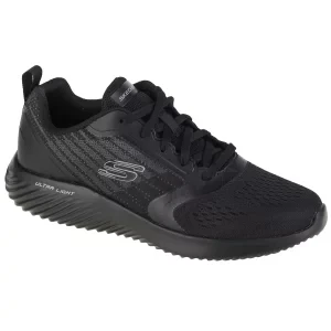 Skechers Bounder Verkona 232004-BBK, Męskie, Czarne, buty sneakers, syntetyk, rozmiar: 41