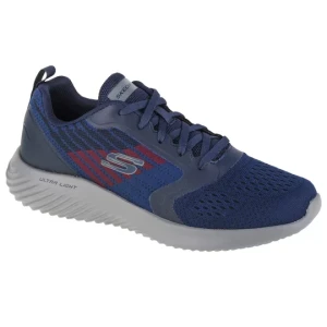 Skechers Bounder Verkona 232004-NVCC, Męskie, Granatowe, buty sneakers, syntetyk, rozmiar: 42, 5