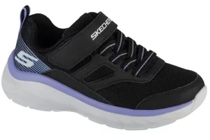 Skechers Boundless 303555L-BKLV, Dla chłopca, Czarne, buty sneakers, przewiewna siateczka, rozmiar: 28