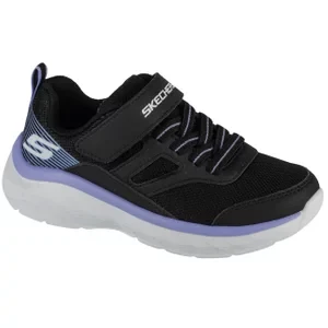 Skechers Boundless 303555L-BKLV, Dla chłopca, Czarne, buty sneakers, przewiewna siateczka, rozmiar: 28