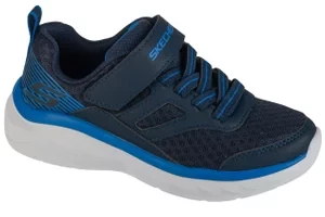 Skechers Boundless 403718L-NVBL, Dla chłopca, Granatowe, buty sneakers, przewiewna siateczka, rozmiar: 28