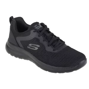 Skechers Bountiful - Quick Path 12607-BBK, Damskie, Czarne, buty sneakers, przewiewna siateczka, rozmiar: 36