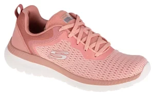 Skechers Bountiful - Quick Path 12607-ROS, Damskie, Różowe, buty sneakers, przewiewna siateczka, rozmiar: 37