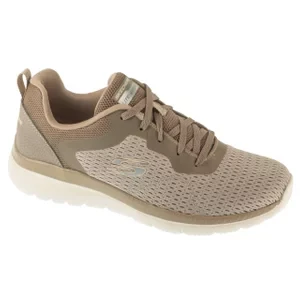 Skechers Bountiful - Quick Path 12607-TPE, Damskie, Beżowe, buty sneakers, przewiewna siateczka, rozmiar: 36