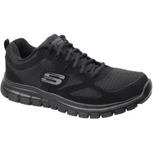 Skechers Burns-Agoura 52635-BBK, Męskie, Czarne, buty sneakers, tkanina, rozmiar: 41