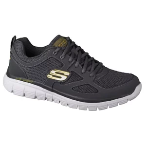 Skechers Burns Agoura 52635-CHAR, Męskie, Szare, buty sneakers, tkanina, rozmiar: 47,5