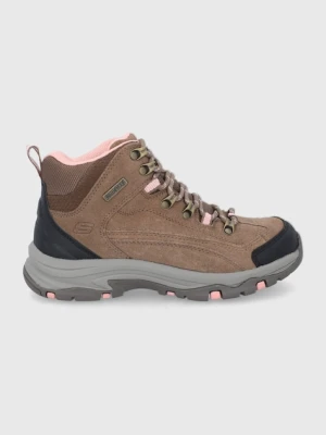 Skechers buty damskie kolor brązowy