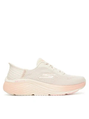 Skechers Buty do biegania Max Cushioning Elite 2.0 129626/NTPK Beżowy