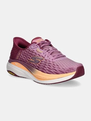 Skechers buty do biegania Max Cushioning Propulsion - Vitality kolor fioletowy 128905