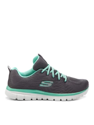 Skechers Sneakersy Get Connected 12615/CCGR Szary