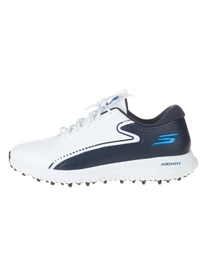 Skechers Buty "Go Golf Max" w kolorze biało-granatowym do golfa rozmiar: 44,5