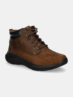 Skechers buty PARSON EDERIC męskie kolor brązowy 205175