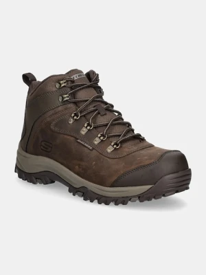 Skechers buty Relement Lennox męskie kolor brązowy lekko ocieplone 205240