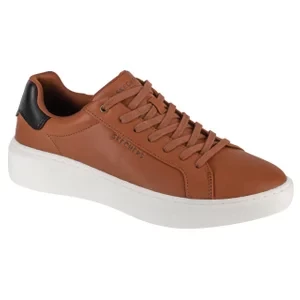 Skechers Court Break - Suit Sneaker 183175-COG, Męskie, Brązowe, buty sneakers, skóra syntetyczna, rozmiar: 41