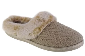 Skechers Cozy Campfire - Home Essential 167225-NAT, Damskie, Beżowe, kapcie, tkanina, rozmiar: 36