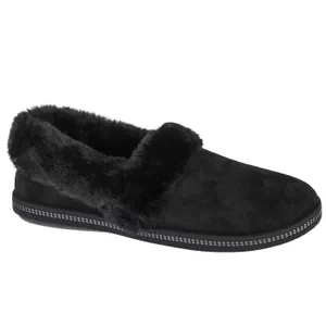 Skechers Cozy Campfire-Team Toasty 32777-BBK, Damskie, Czarne, kapcie, tkanina, rozmiar: 39