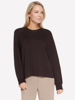 Skechers Cozy Luxe Crewneck - Brazowy