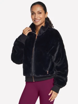 Skechers Cozy Luxe Kurtka - Czarny