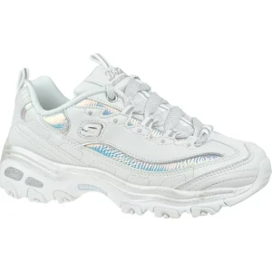 Skechers D Lites-Flash Tonic 66666178-OFWT, Damskie, Białe, buty sneakers, skóra syntetyczna, rozmiar: 39