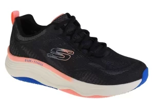 Skechers D' Lux Fitness 149833-BKMT, Damskie, Czarne, buty treningowe, tkanina, rozmiar: 35