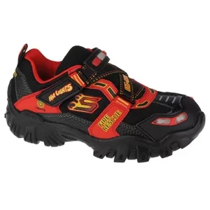 Skechers Damager III-Fire Stopper 400019L-BKRD, Dla chłopca, Czarne, buty sportowe, tkanina, rozmiar: 27,5