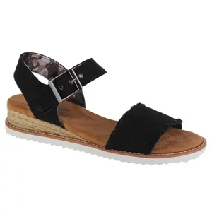 Skechers Desert Kiss-Adobe Princess 113541-BLK, Damskie, Czarne, sandały, tkanina, rozmiar: 36