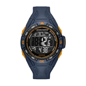 Skechers Digital Long Strap zegarek - Niebieski Watch
