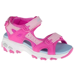 Zdjęcie produktu Skechers D'Lites 664133L-HPMT, Dla dziewczynki, Różowe, sandały, tkanina, rozmiar: 33