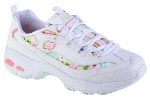 Skechers D'Lites-Blooming Fields 149794-WMLT, Damskie, Białe, buty sneakers, skóra licowa, rozmiar: 36