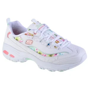 Skechers D'Lites-Blooming Fields 149794-WMLT, Damskie, Białe, buty sneakers, skóra licowa, rozmiar: 36