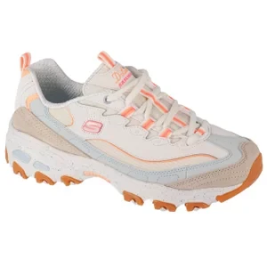 Skechers D'Lites - Bold Views 149589-NTMT, Damskie, Beżowe, buty sneakers, skóra licowa, rozmiar: 36